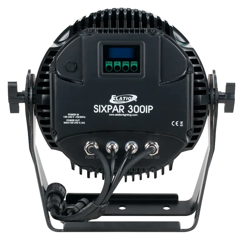 Elation SIXPAR 300IP floorcan 18x12w RGBAW+UV LED - Image 2