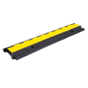 2 Channel Cable Ramp (Black / Yellow)